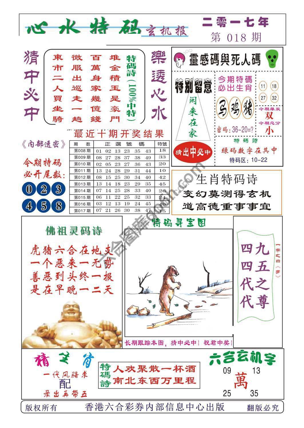 心水特码