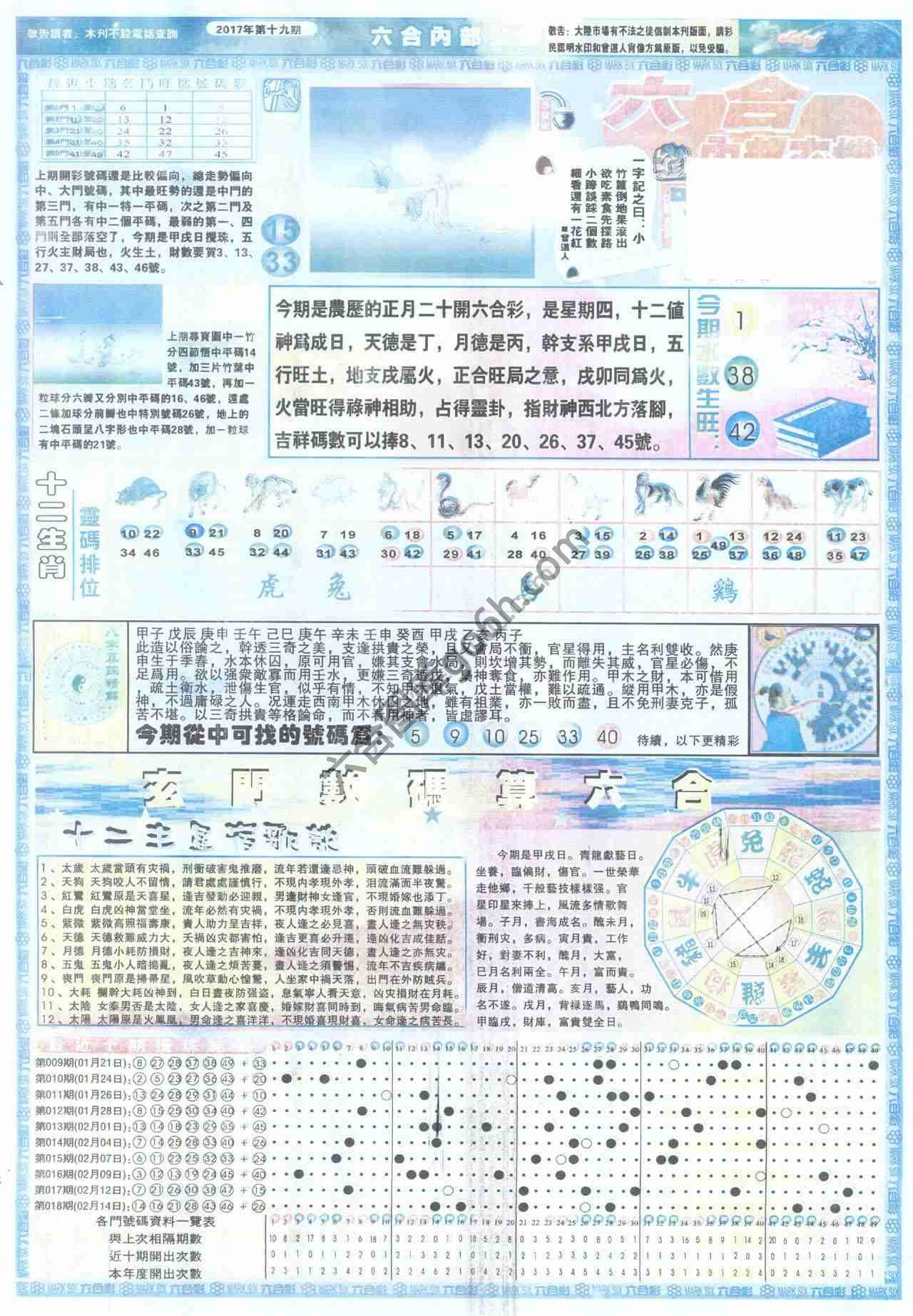 六合内部玄机