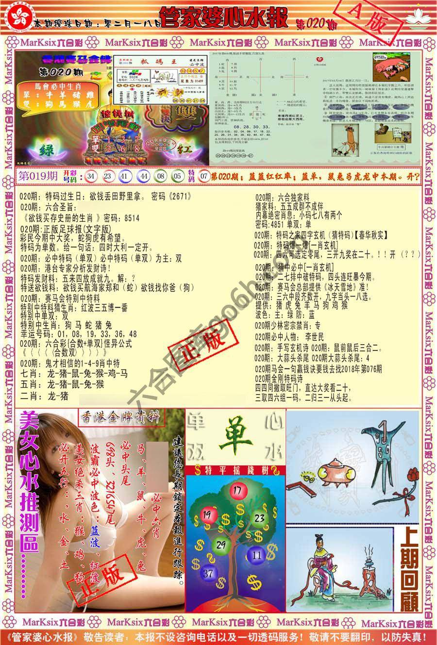 管家婆心水报