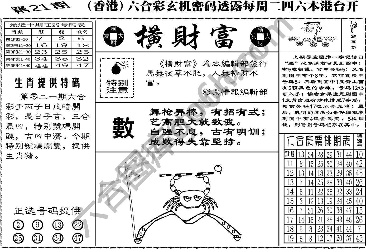 横财富