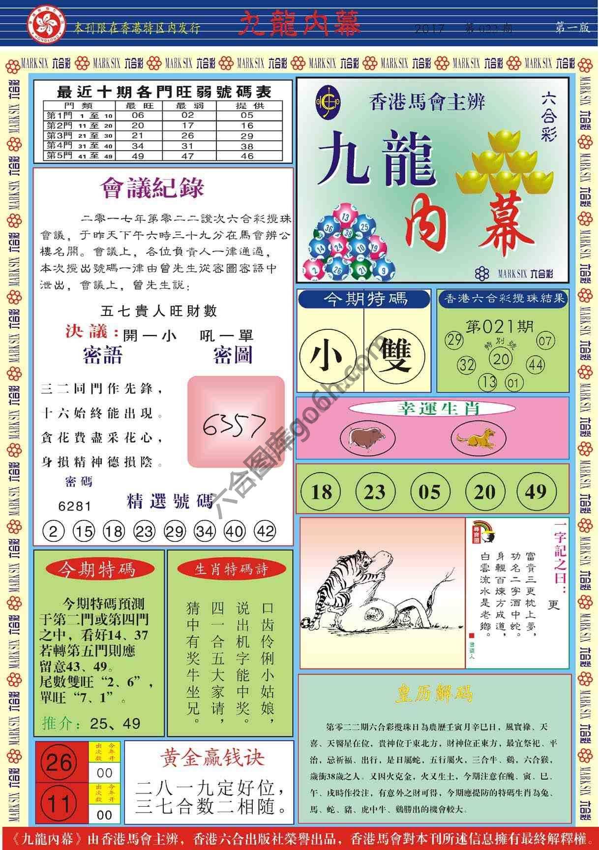 九龙内幕