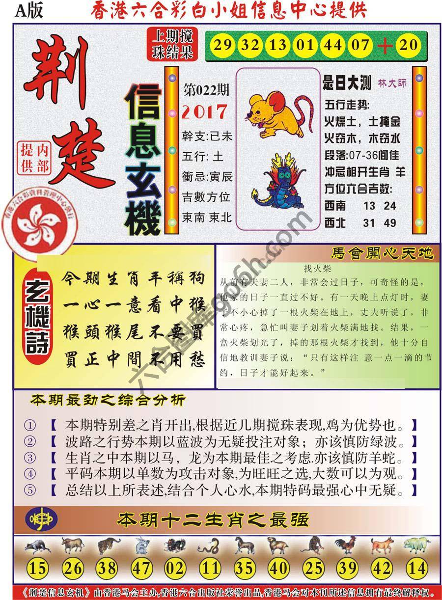 荆楚信息玄机
