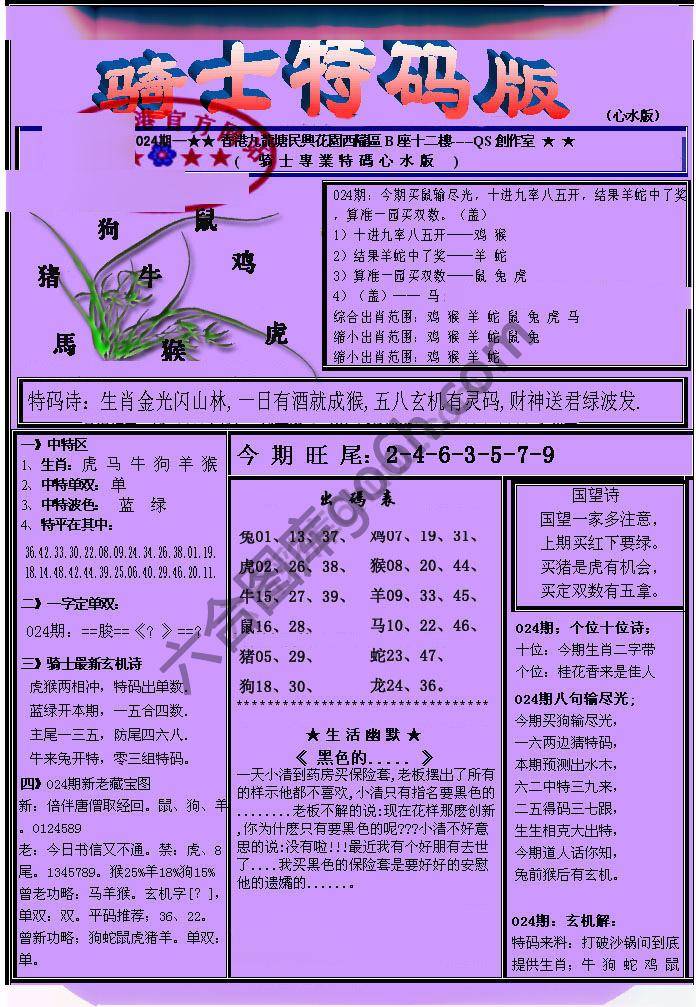 另类骑士特码版