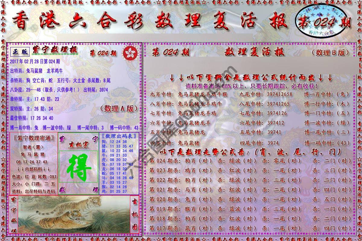 数理复活报