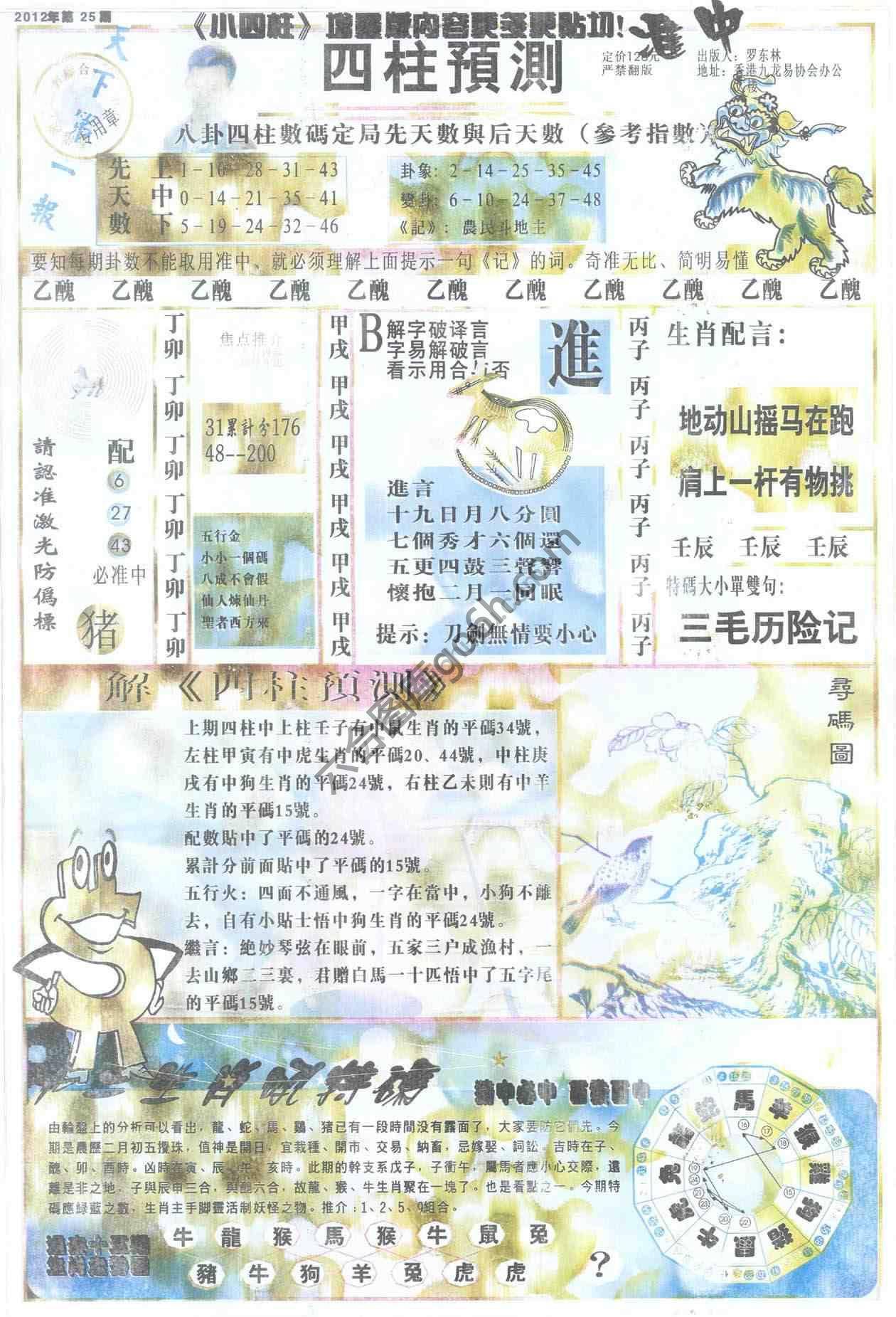 四柱预测
