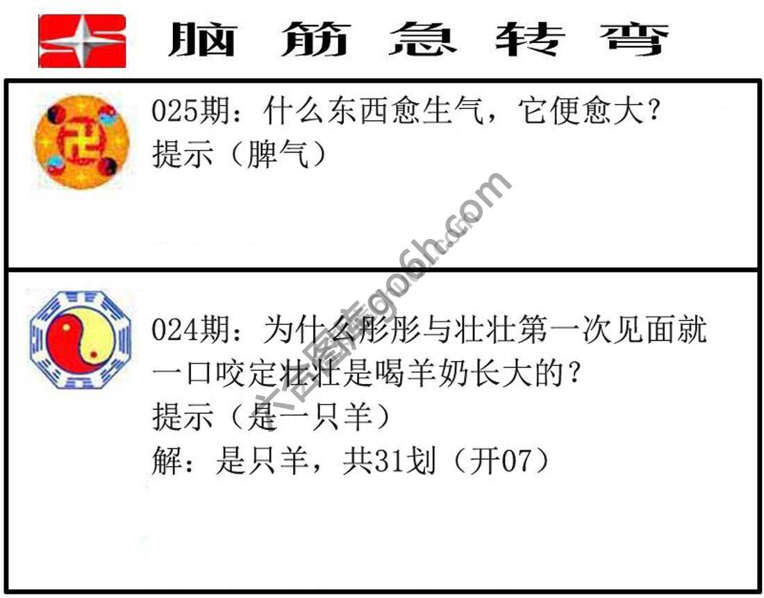 脑筋急转弯