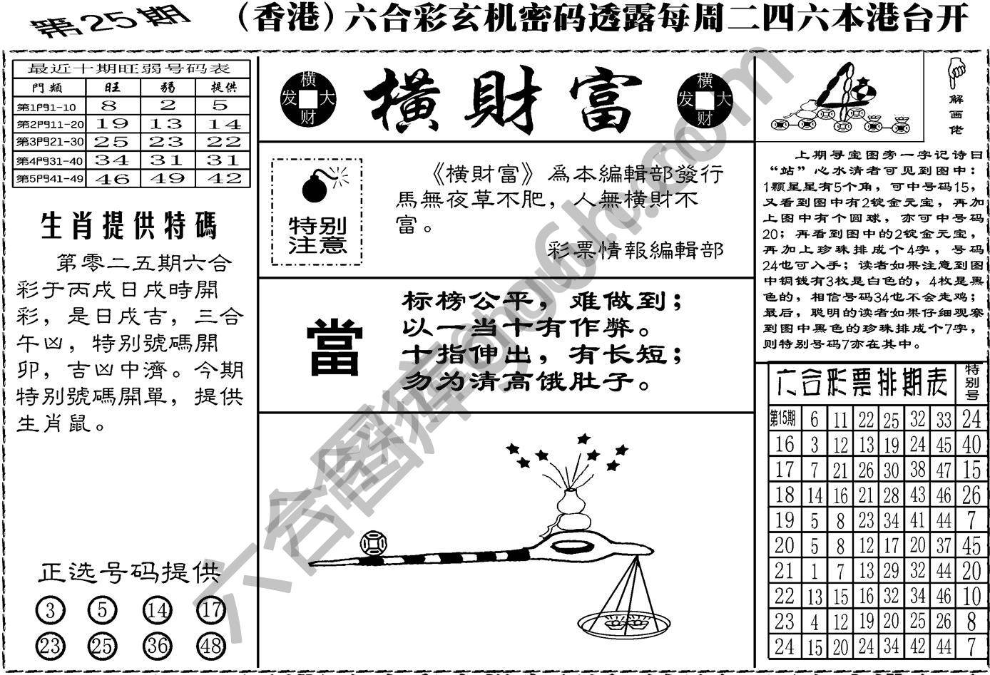 横财富