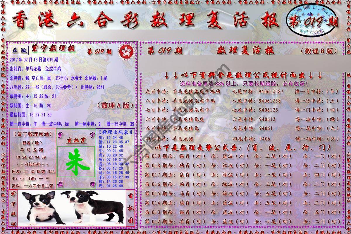 数理复活报