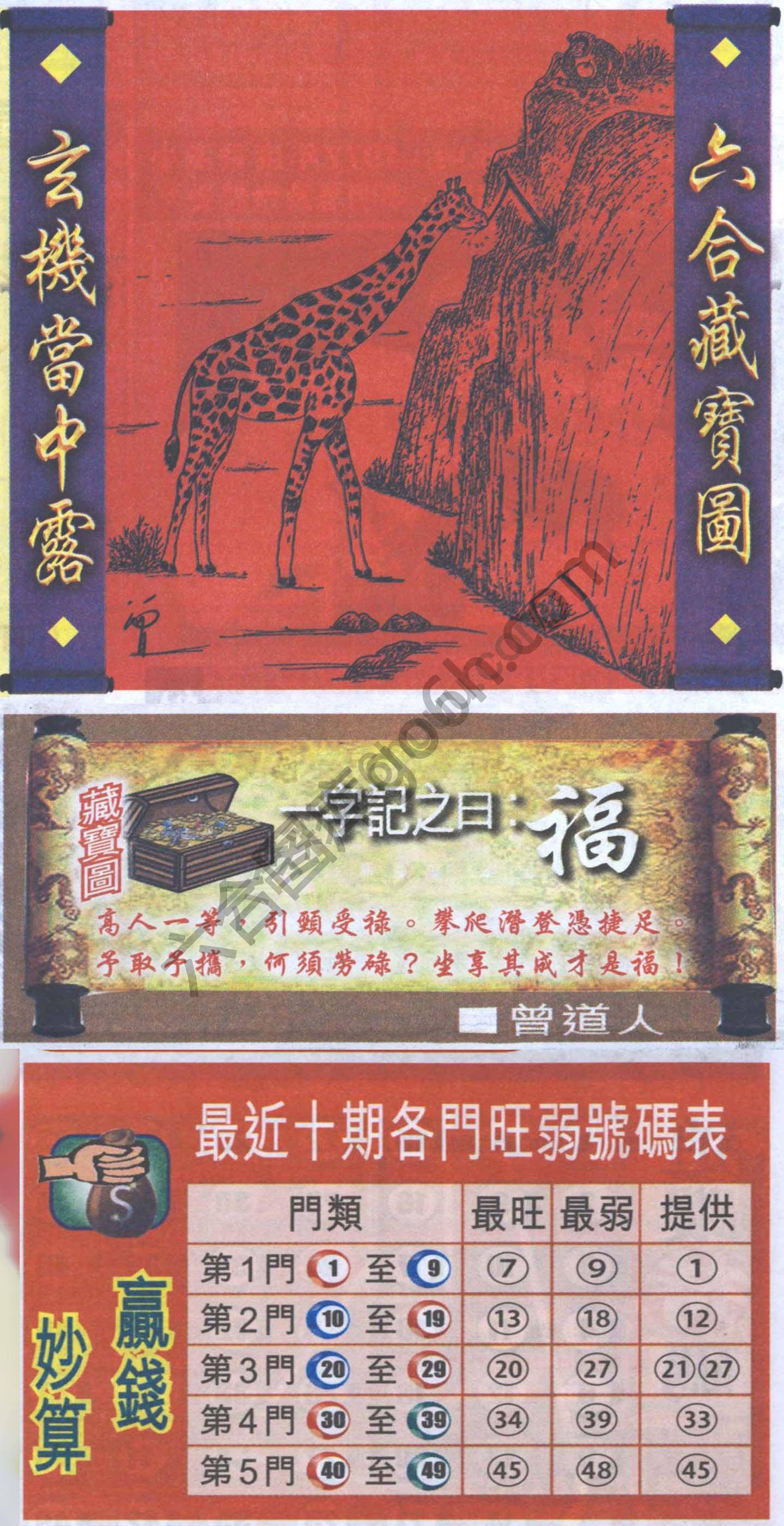 高清跑狗图