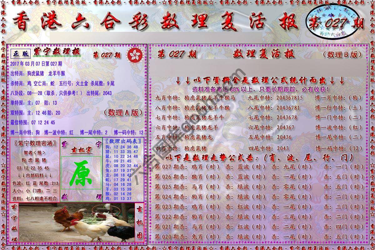 数理复活报