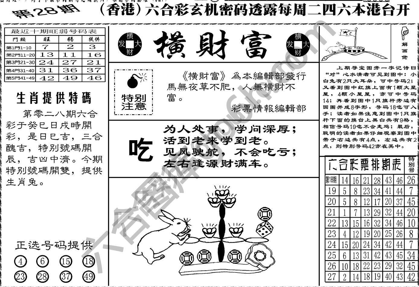 横财富