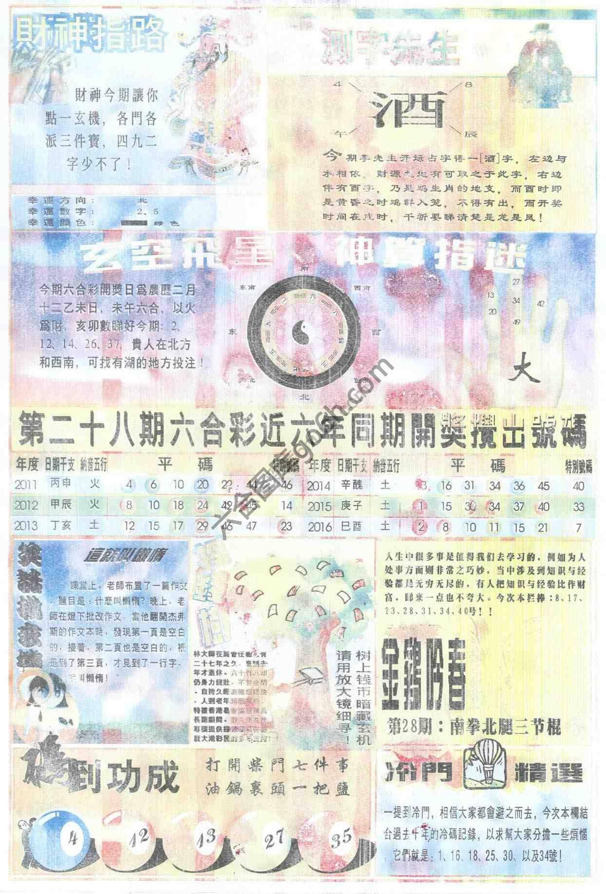 四柱预测