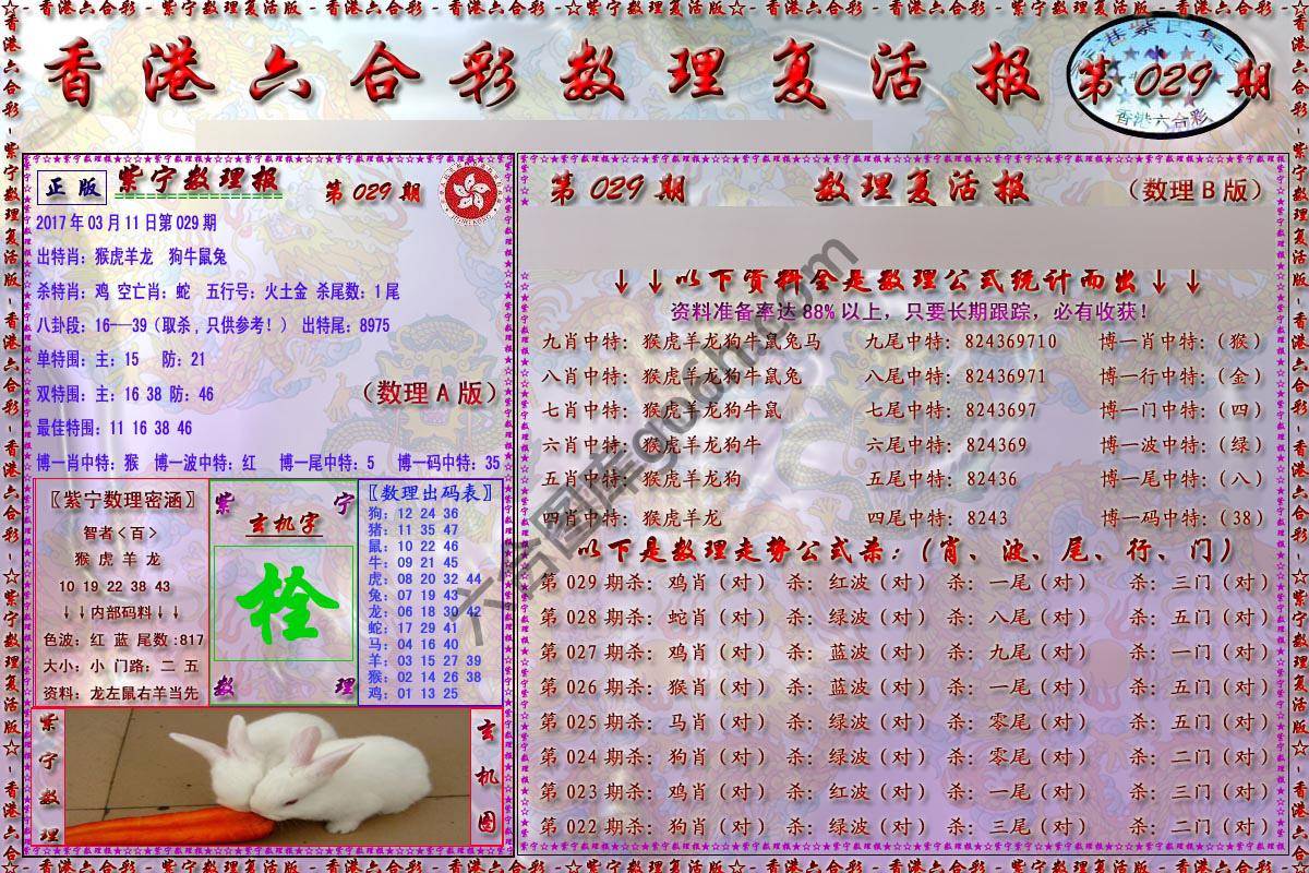 数理复活报