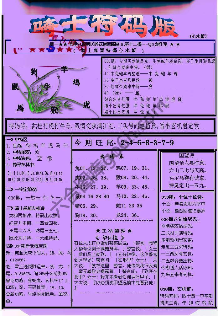 另类骑士特码版
