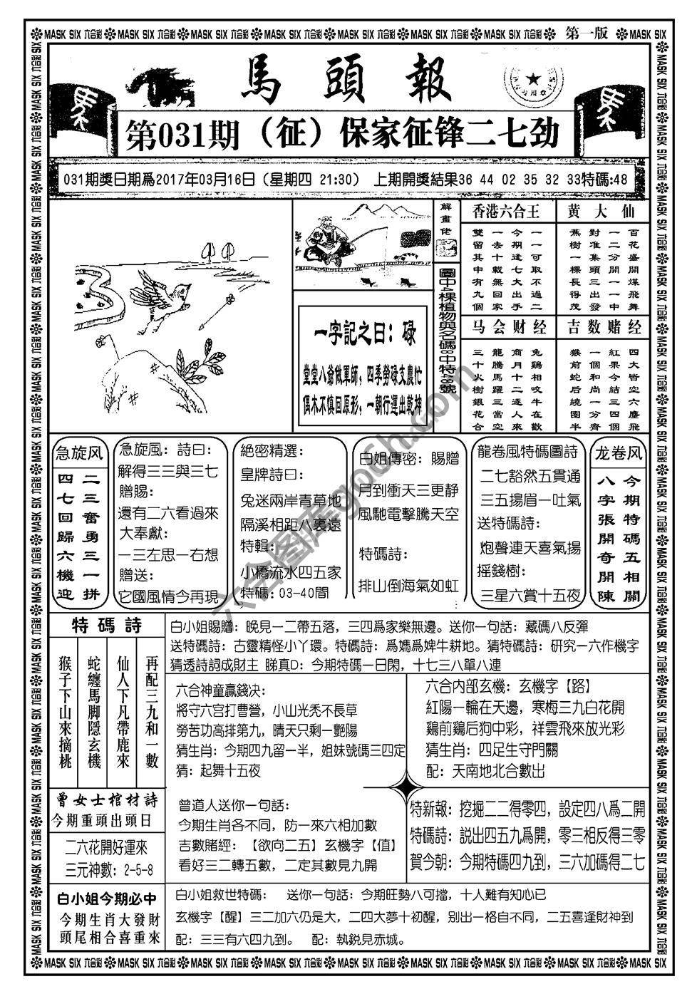 马头报