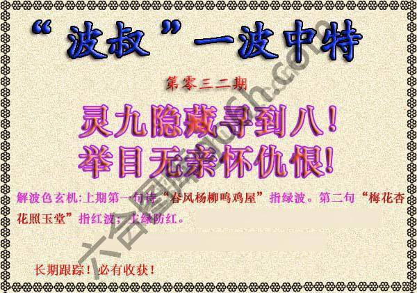 波叔一波中特