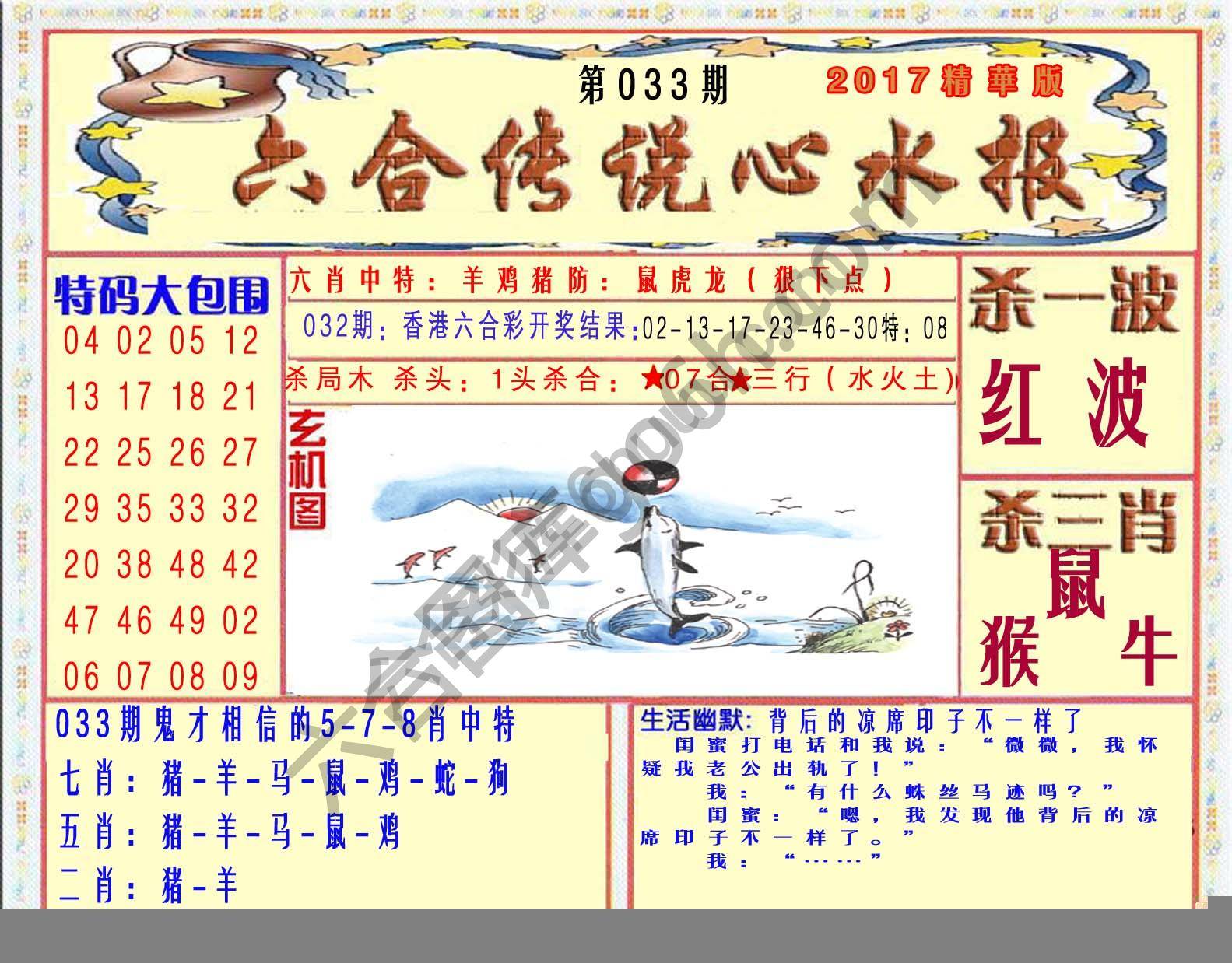 六合传说心水报