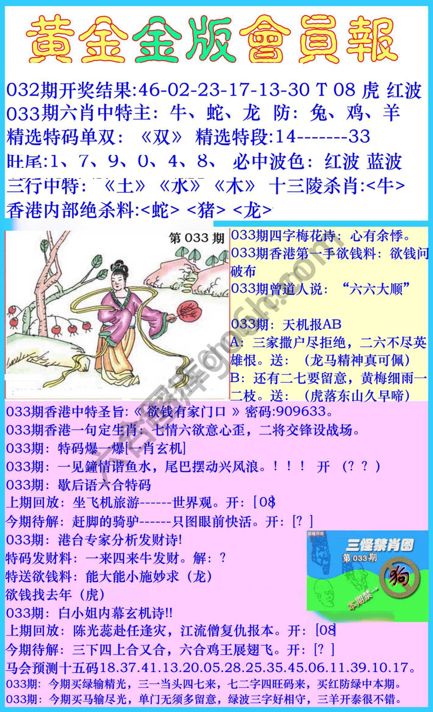 黄金金版会员报