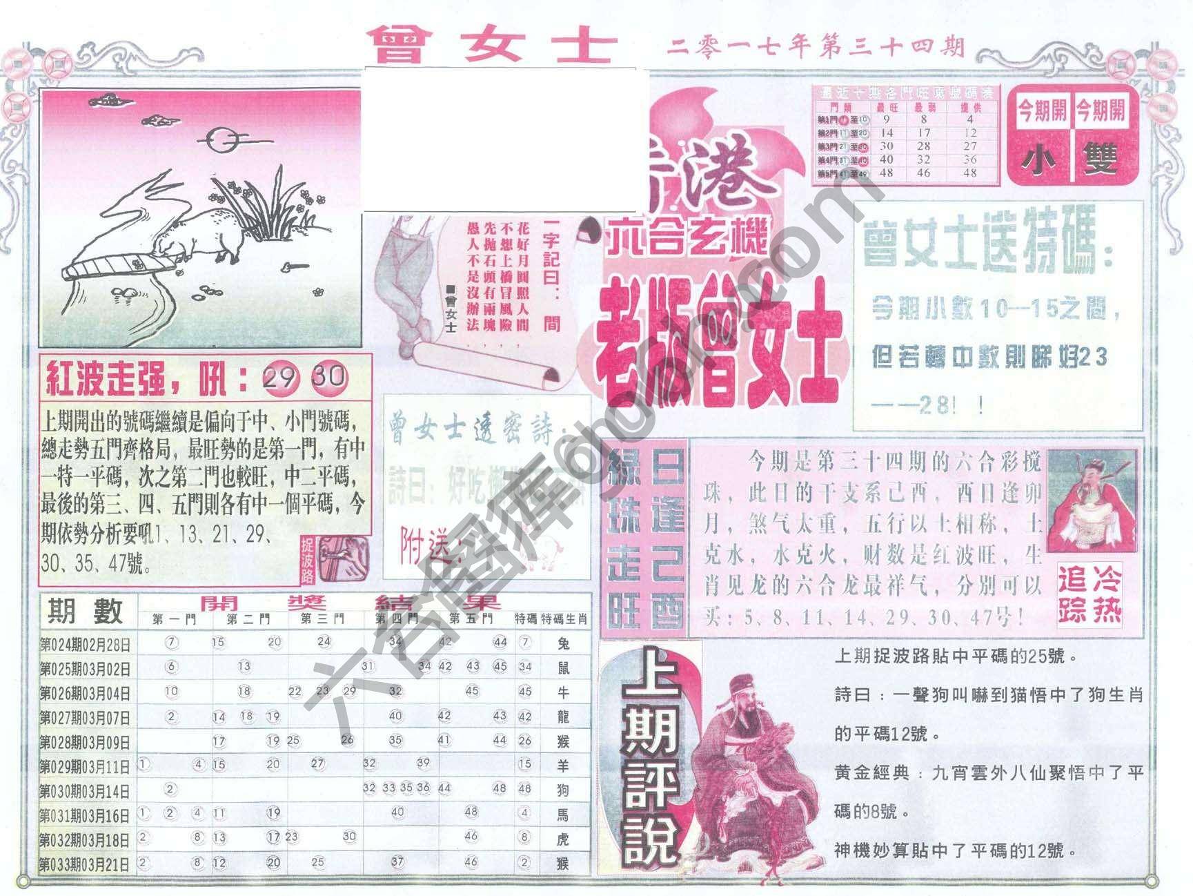 老版曾女士