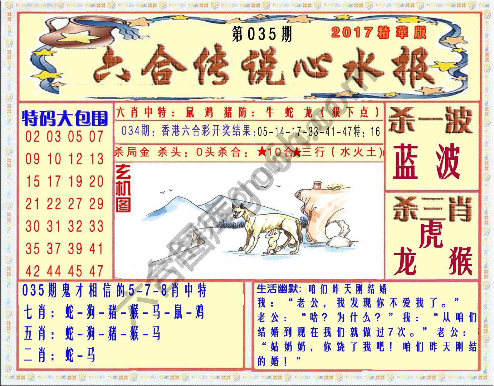 六合传说心水报