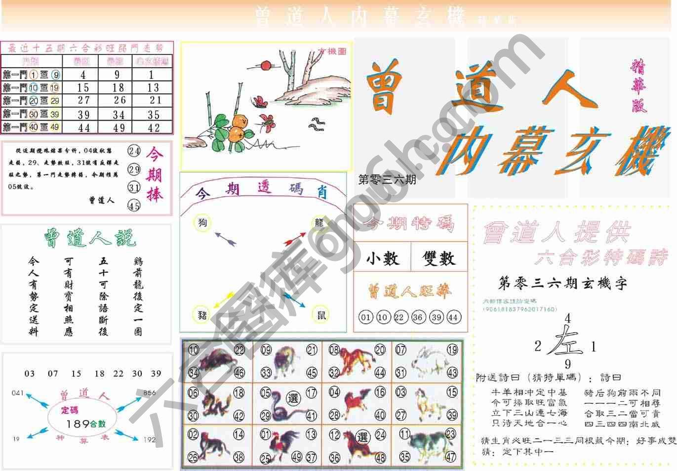 曾道人内幕玄机(精华版)