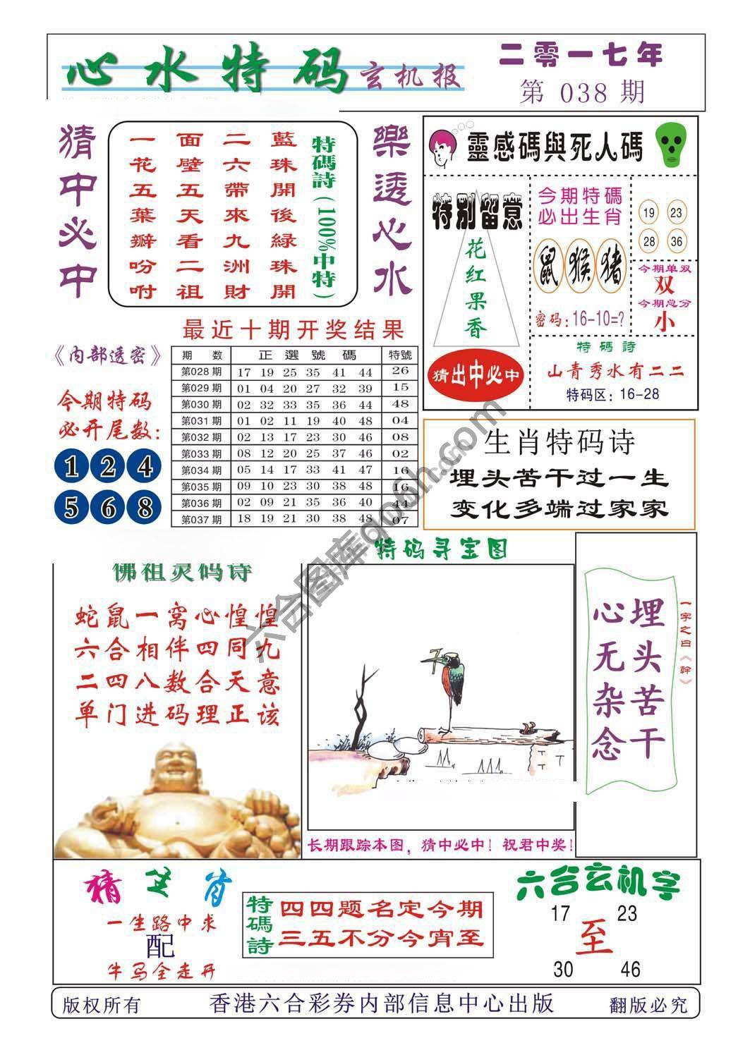 心水特码