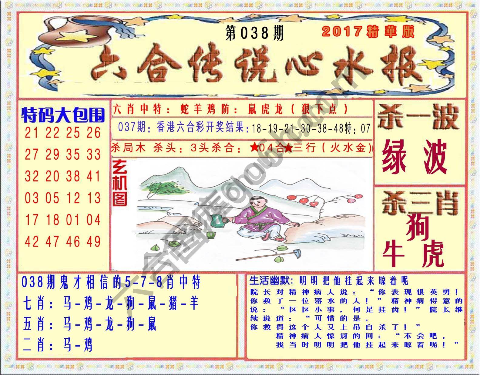 六合传说心水报