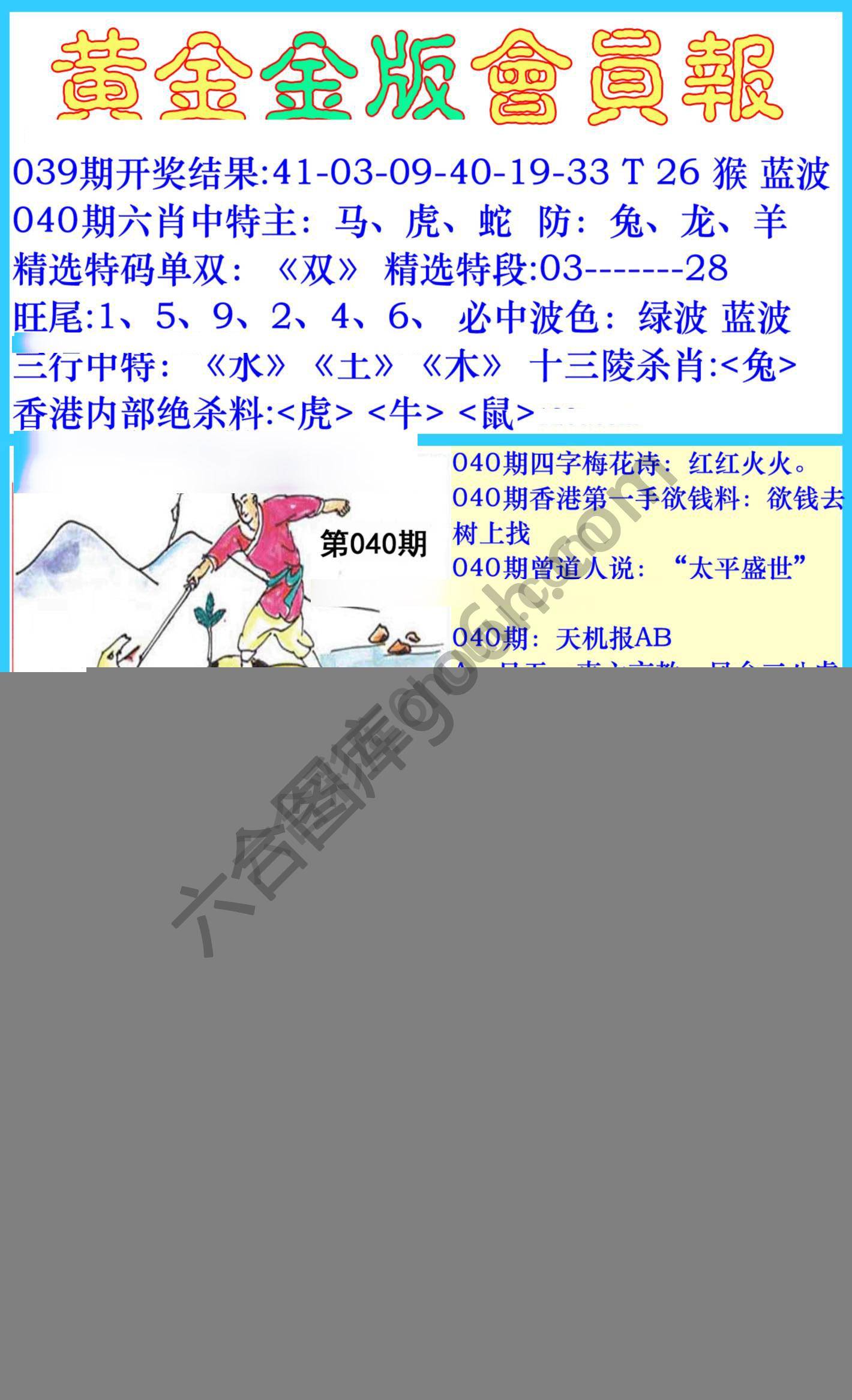 黄金金版会员报