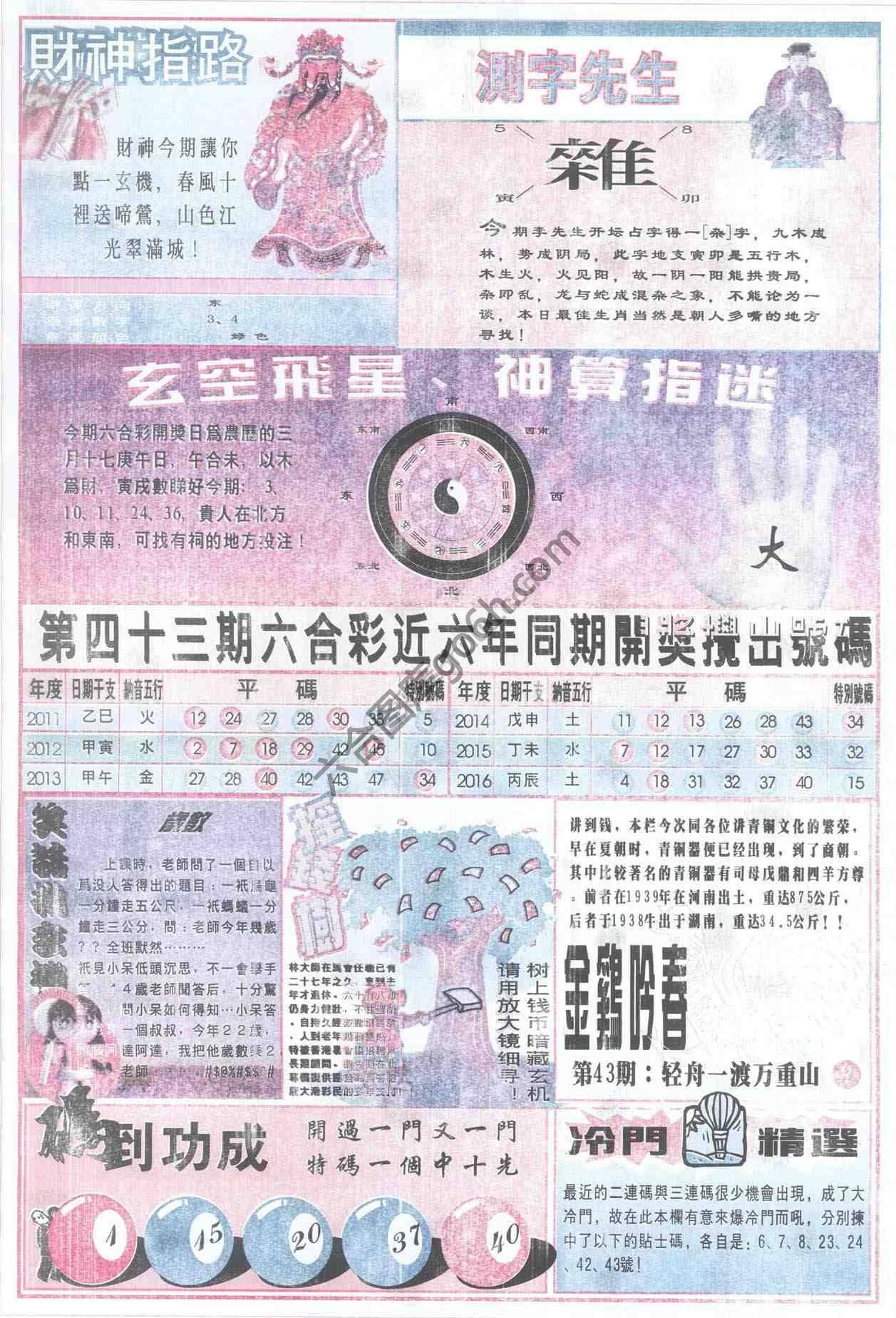 四柱预测
