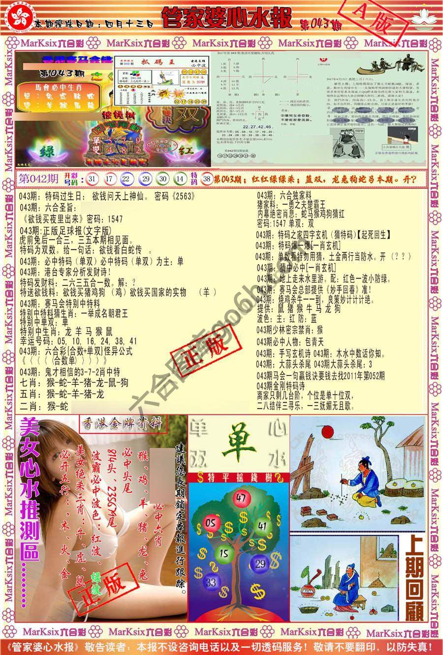 管家婆心水报