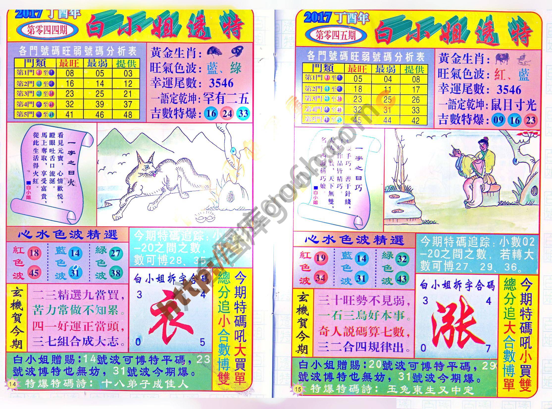 白小姐透特