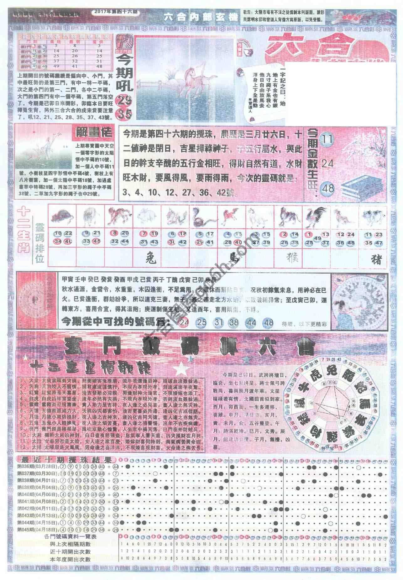 六合内部玄机