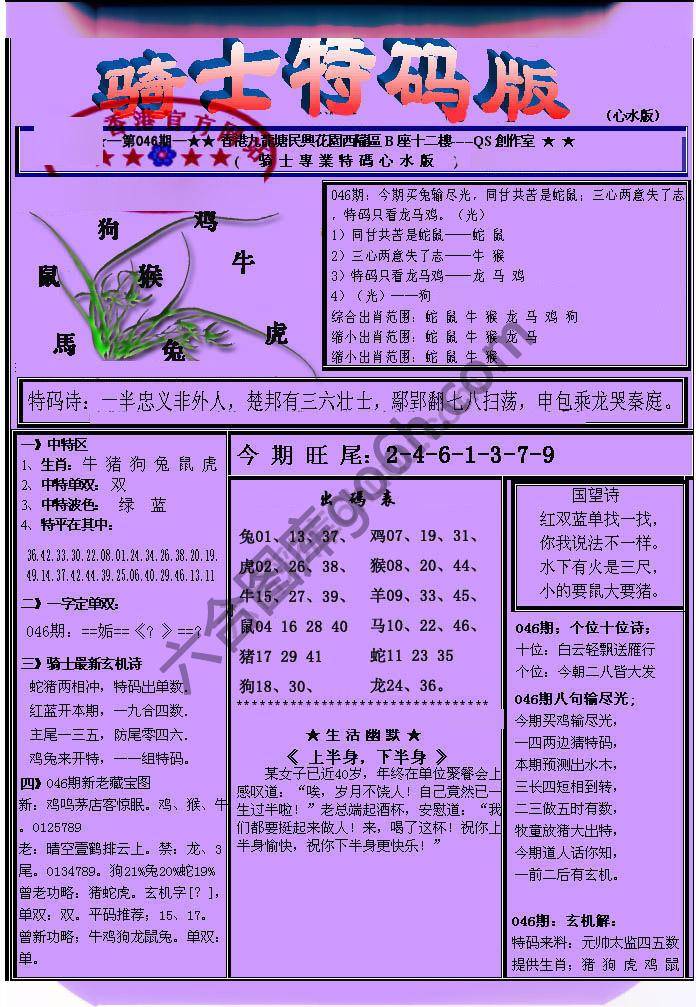 另类骑士特码版