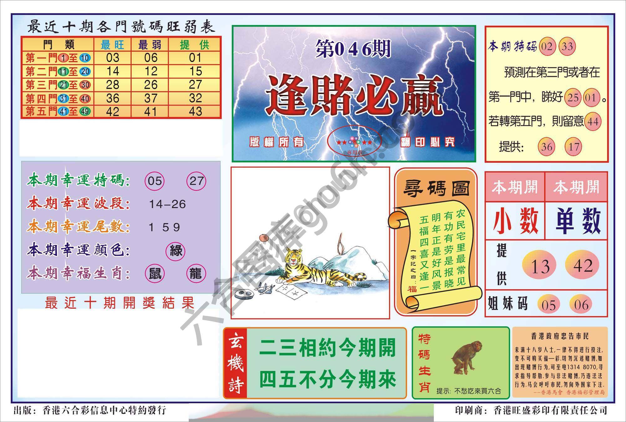 香港逢赌必羸