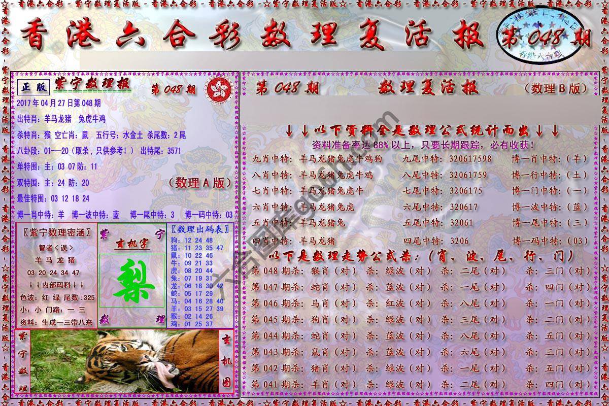 数理复活报