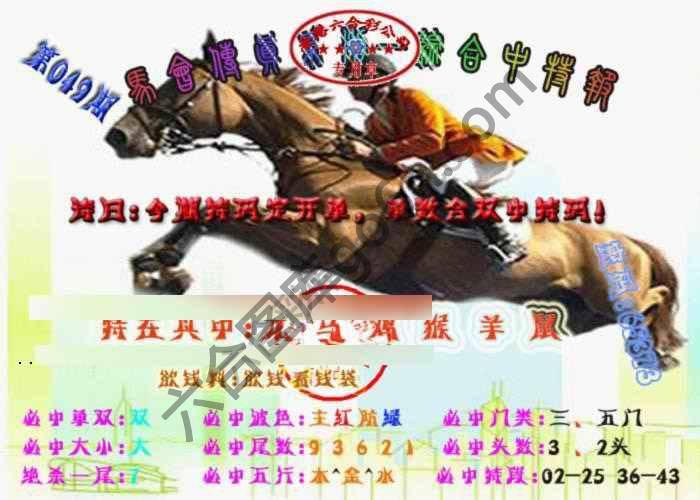 马会传真综合报