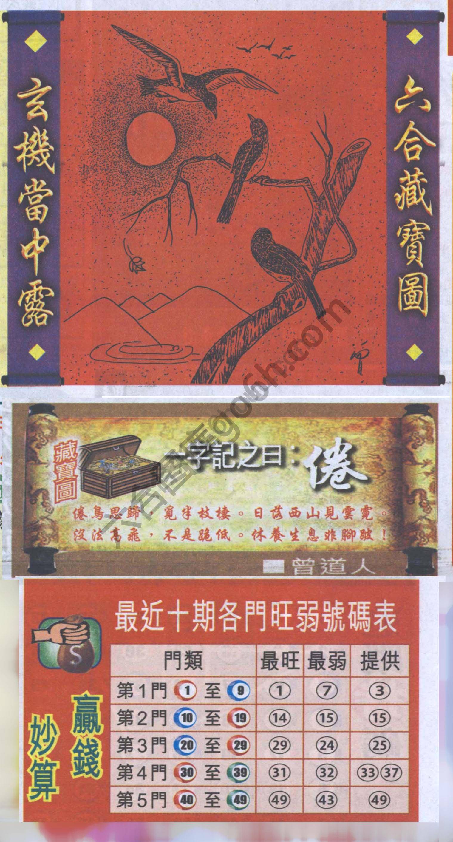 高清跑狗图