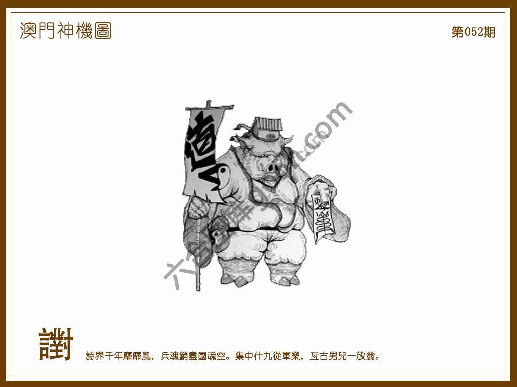 澳门神机图