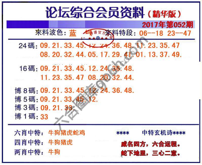 综合会员资料