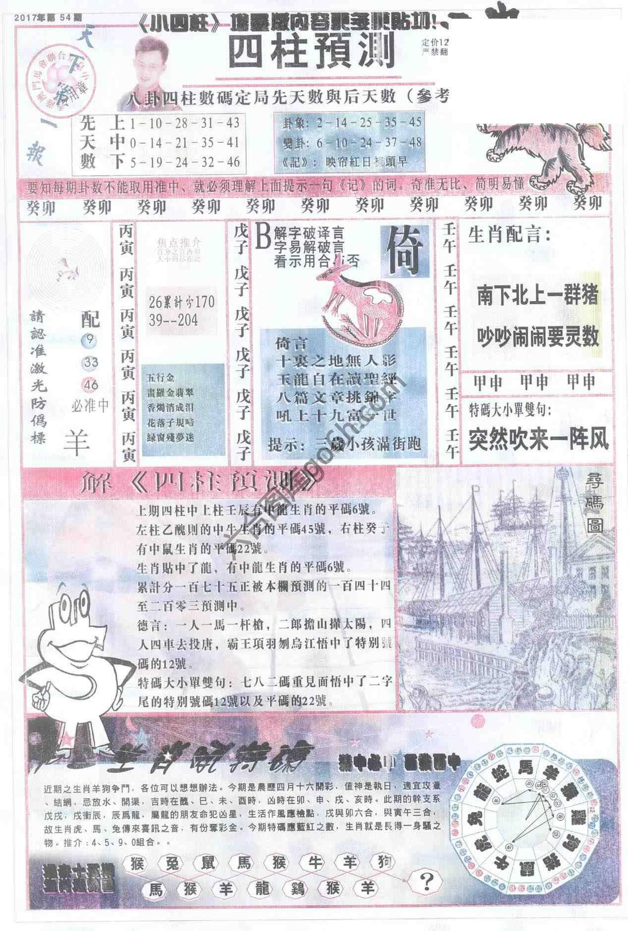 四柱预测