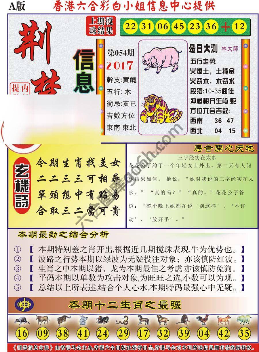 荆楚信息玄机