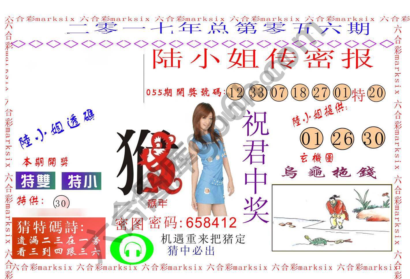 陆小姐传密