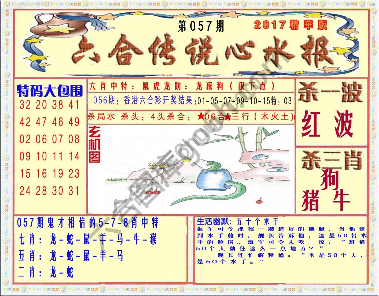 六合传说心水报