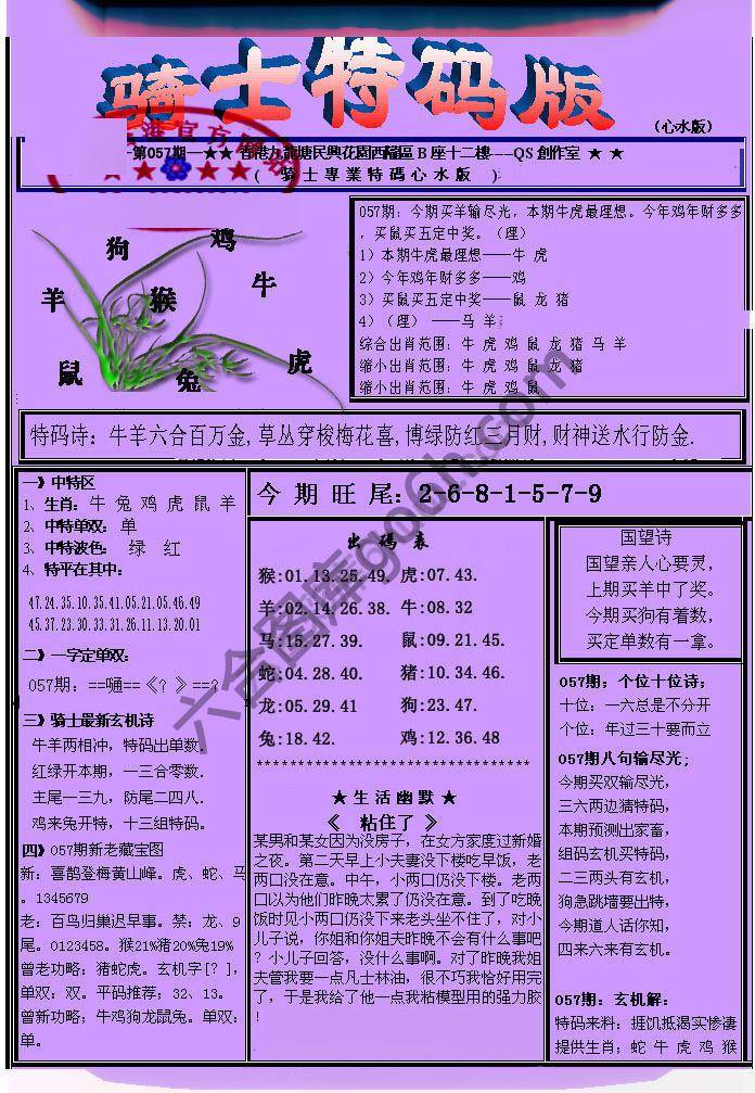另类骑士特码版
