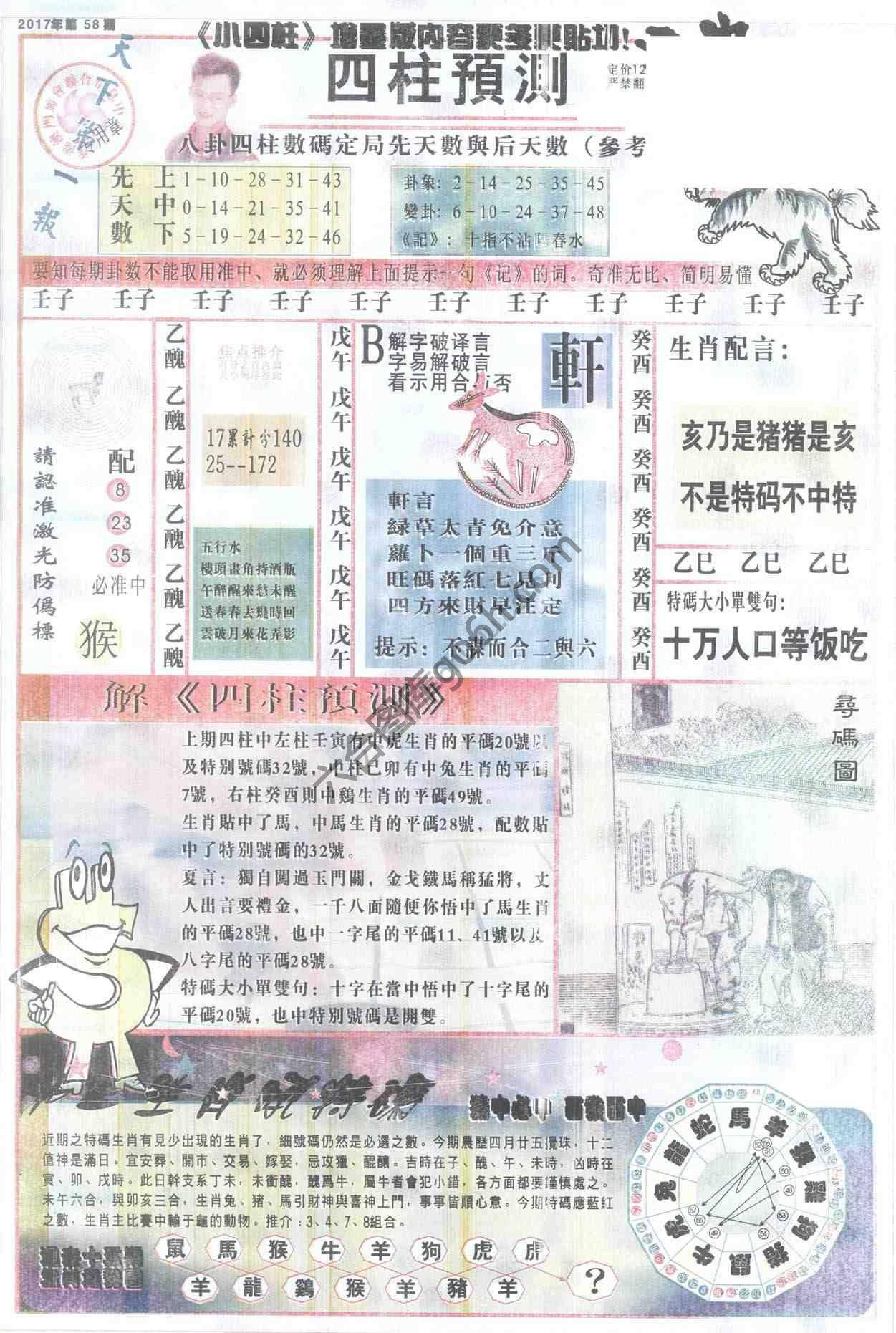 四柱预测