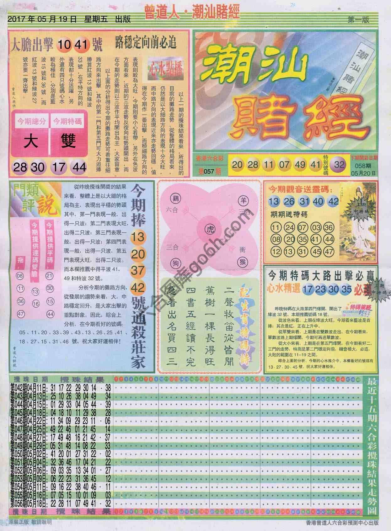 曾道人潮汕赌经