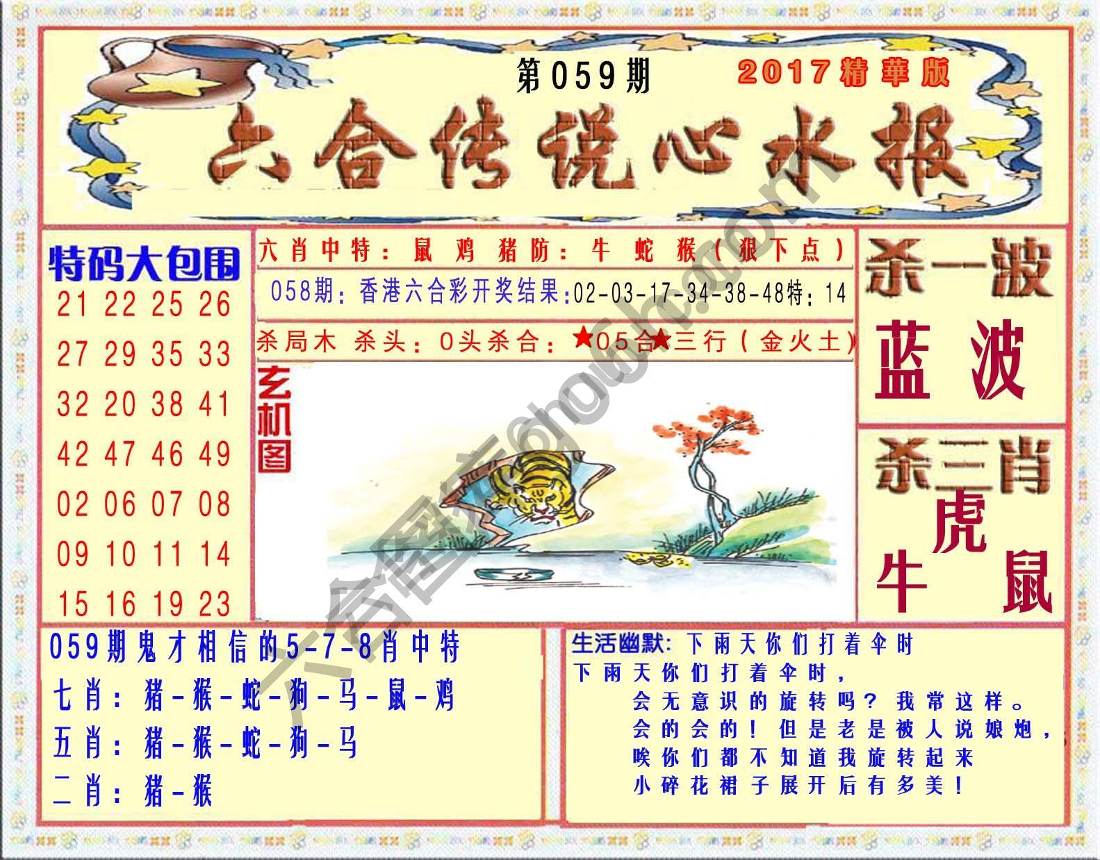 六合传说心水报