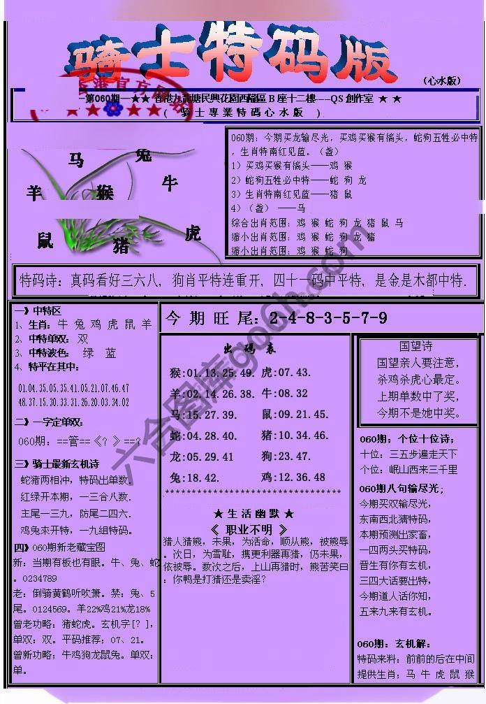另类骑士特码版
