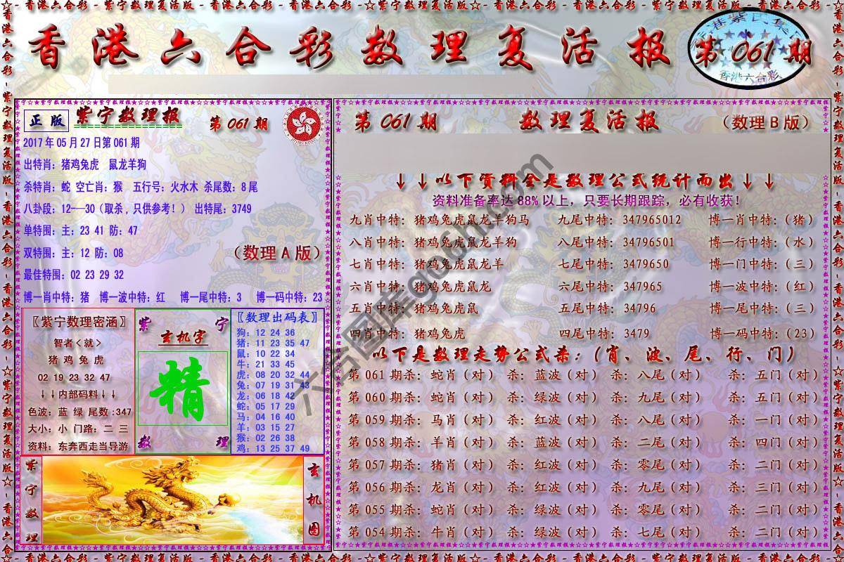 数理复活报