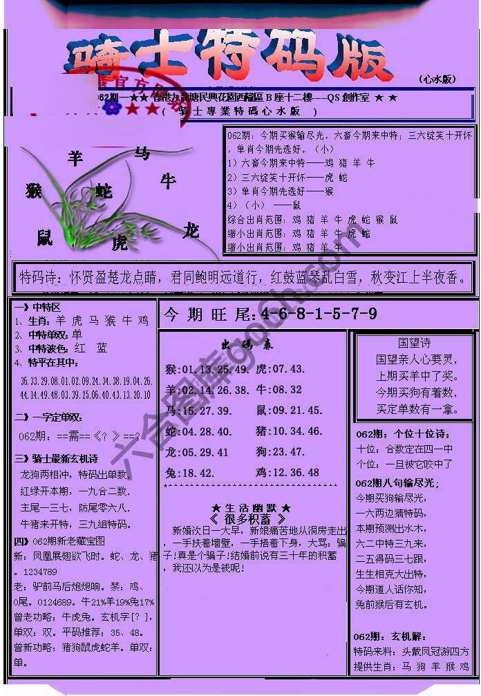 另类骑士特码版